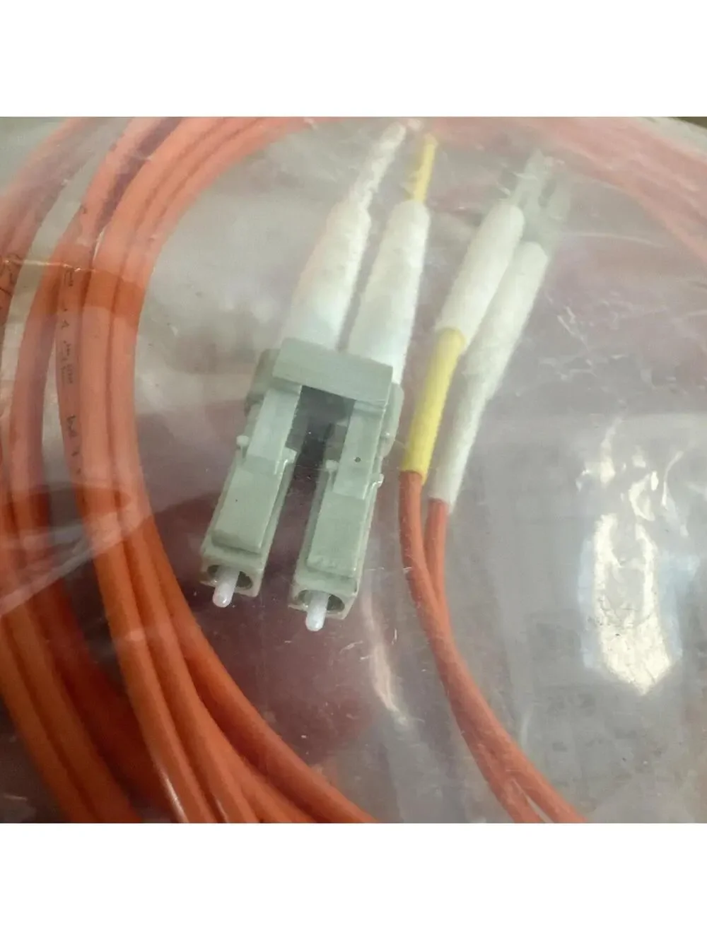 32ps 1m/2m/3m LC-SC Duplex 62.5/125 OM1 Multimode Fiber Patch Cable Orange Optic